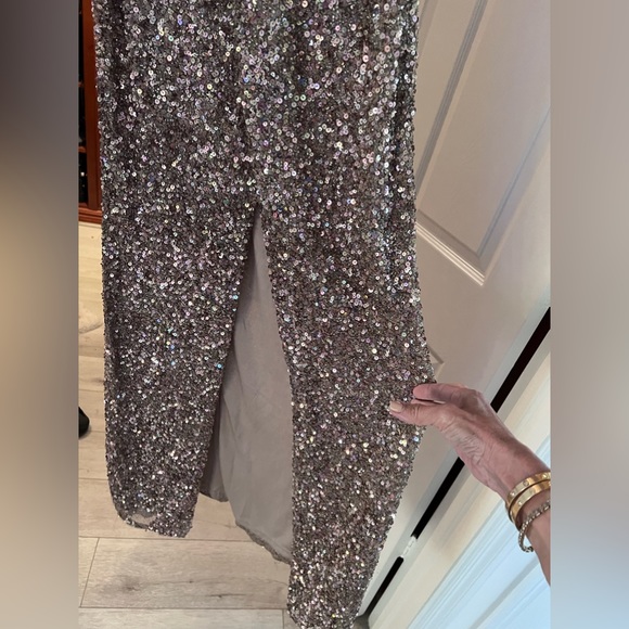 Parker black label sequined evening gown - Picture 5 of 6